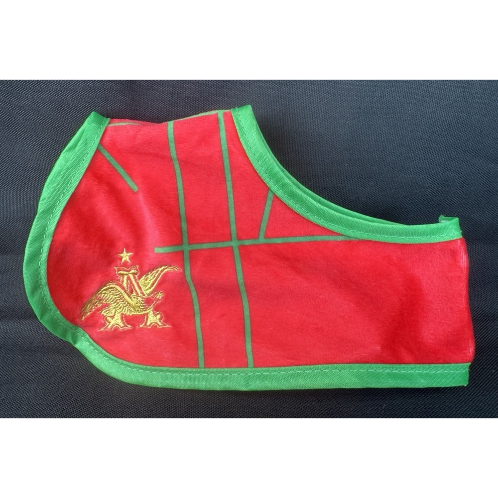 NWT Anheuser Busch Small Clydesdale Plush Blanket For Stuffed Animal Horse